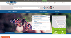 Desktop Screenshot of denios-us.com